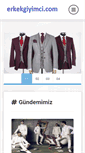 Mobile Screenshot of erkekgiyimci.com